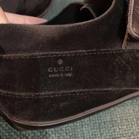 Authentic Black Gucci Woman’s Velcro Sneaker size 39 1/2 Y2K 90’s - Picture 5 of 7